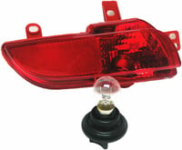 Ocnvlia 6350HA Bal Hátsó Lökhárító Lámpa Ködlámpa Visszaverő Peugeot 206 207 Modellekhez - Izzóval, 500212234A2 8
