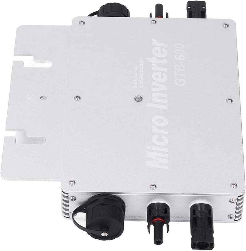 Napelemes mikroinverter 600W, WiFi-s, IP65 vízálló, 120-230V