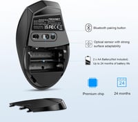 TeckNet Bluetooth egér, 3200 DPI, 2 éves üzemidő, 6 DPI szint 6