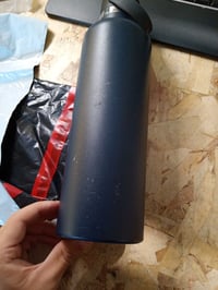 Super Sparrow termos boca od nehrđajućeg čelika s poklopcem na slamku, 1 L — oguljena boja, izgrebana površina (stanje: vidi 2. sliku) 3