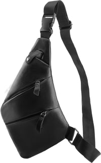 LOCAL LION Lopásbiztos Unisex Oldaltáska - Vízlepergető PU Bőr Crossbody Táska Több Zsebbel, Fekete, Városi Használatra

AI: I've created a  1