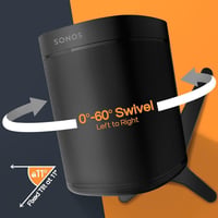 Sonos ONE Vízálló Alumínium Falikonzol - Soundbass ONE-X-B 8