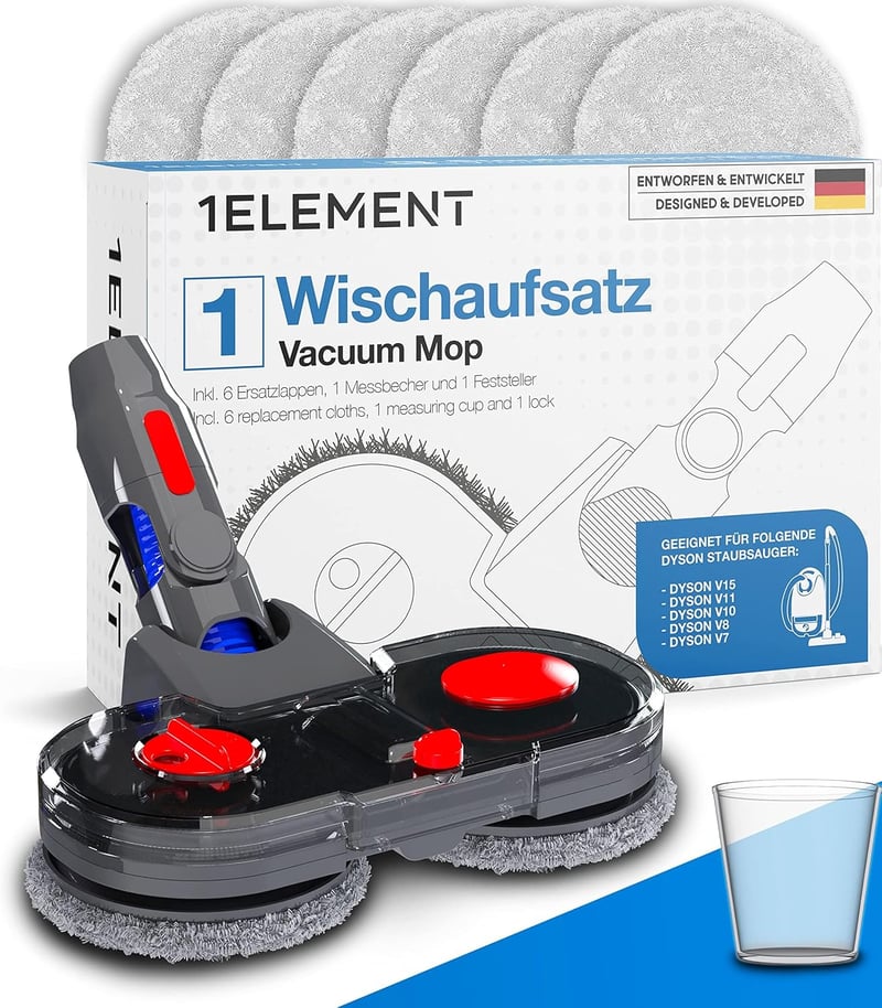 Dyson porszívó elektromos felmosófej víztartállyal - V15, V11, V10, V8, V7 modellekhez