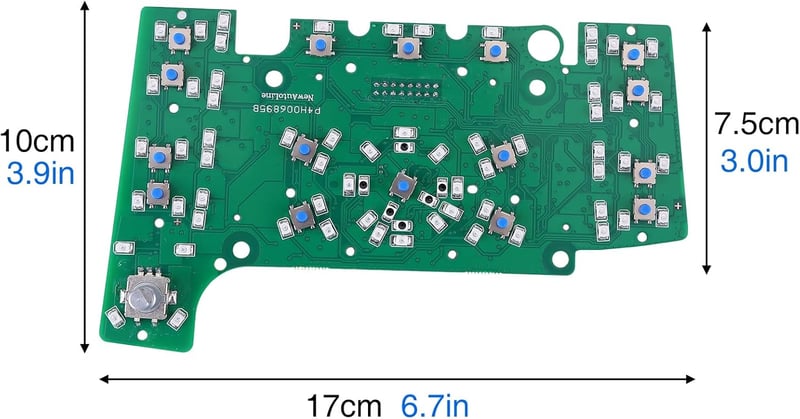 Uposao Vezérlőpanel Navigációs Egység 4L0919609 - Audi A6 4A C4 és Q7 3/2G Modellekhez Kompatibilis Irányítóegység