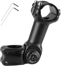 TRIWONDER állítható 60 fokos MTB kormányszár 25.4/31.8mm 90-130mm 1