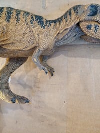 Figurină dinozaur Schleich Tarbosaurus 15034 pentru copii, de la 5 ani, 8 x 30 — gheară ruptă (stare: vezi a 2-a poză) 2
