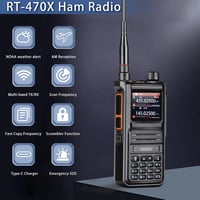Radtel RT-470X Kétsávos Amatőr Rádió 5W, Színes LCD, Repülési Sáv 4