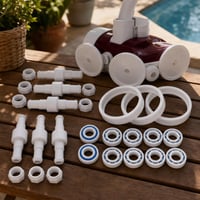 Set za popravak Polaris: 3x kuglični zglob + 3x spojnica + set kotača i ležajeva 1