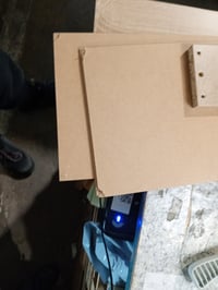 vidaXL Tálalóasztal Sonoma Tölgy 60x30x70 cm Forgácslap 3 Fiókos Oldalsó Szekrény — láthatóan használt darab (állapot: lásd a 2. képet) 2