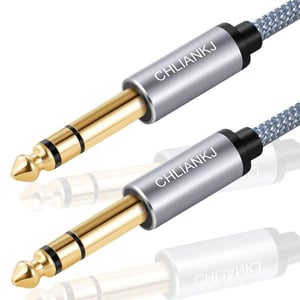 Pleteni najlonski gitarski kabel 6,35 mm jack - Za električnu gitaru