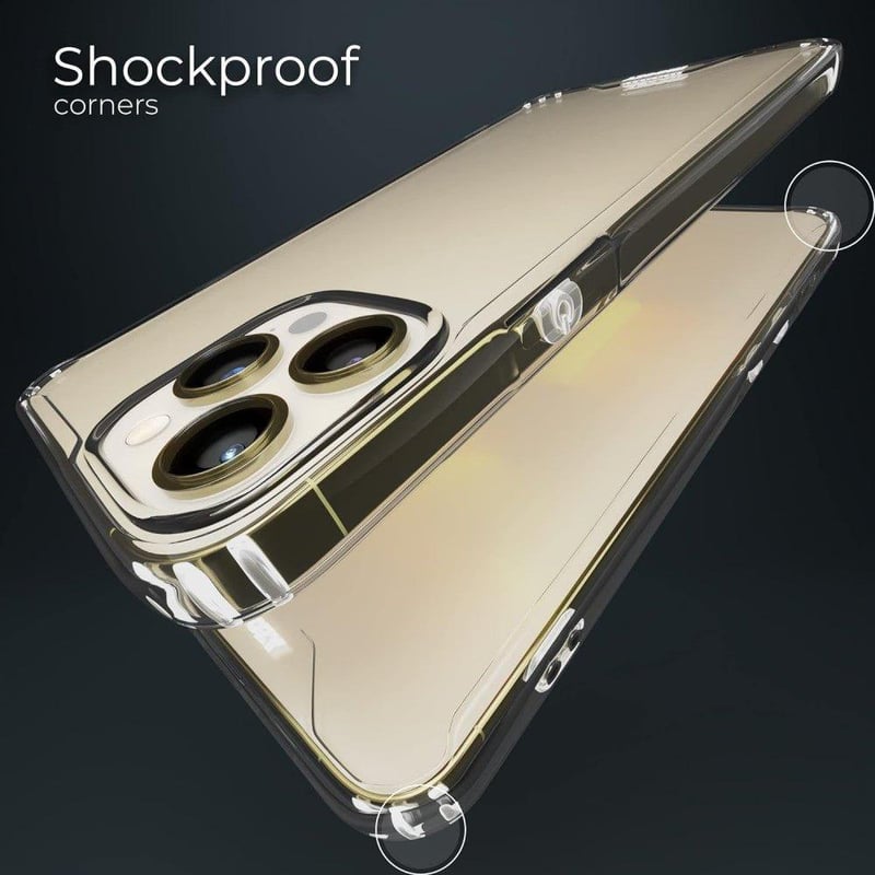 Apple iPhone 13 Pro Védőtok - Átlátszó Szélű, Ütésálló