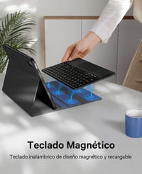iPad 10. generációs Earto vezeték nélküli billentyűzet érintőpaddal, 10,9", fekete 6