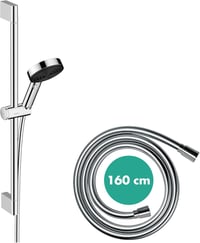 hansgrohe Pulsify Select S Víztakarékos Zuhanyszett 3 Sugártípussal - Króm Kézizuhany Fali Tartóval és Gégecsővel, Állítható Fejjel, Relaxác 1
