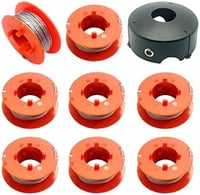 luolety Bosch Fűkasza Damil ART 23/26/30 Combitrim Easytrim Modellekhez - 1,6mm 8m Pótdamil F016800175 Kompatibilis - 8 Orsó + 1 Kupak 1