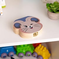 HOMYKIDS Fa Fogdoboz Fiúknak és Lányoknak - Tejfogak Tárolására, Egyedi Ajándék 8