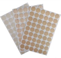 Öntapadós PVC Csavarfedő Kupakok Bútorokhoz - 21mm, 162db 1
