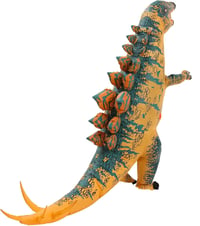 Felfújható Stegosaurus jelmez felnőtteknek - Vicces dinoszaurusz kosztüm Halloweenre 1