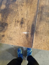 vidaXL stolić za kavu, hrast boje dima, 90x60x31 cm, iveral, s prostorom za pohranu — oštećen na nekoliko mjesta, bez uputa (stanje: vidi 2. sliku) 5
