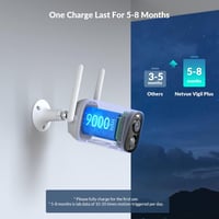 NETVUE 2K Akkus Kültéri WiFi Kamera Éjjellátással és Mozgásérzékelővel 4