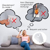 Sonsonai Távirányítós Konnektorok - 5 db, 2 Távirányító, 70m Hatótáv, 2300W 7