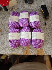 Maxee kézimunka fonal 10x50 g, horgolófonal, színátmenetes akril fonal kötéshez és horgoláshoz — újszerű (állapot: lásd a 2. képet) 2