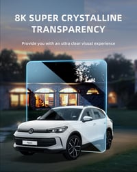 LANGBEAN 15" Edzett Üveg Képernyővédő VW Tiguan 3 2024-2025 Discover Pro Max Kijelzőhöz - 9H Keménység, Ujjlenyomatmentes, Karcálló Navigáci 6