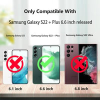 Samsung Galaxy S22 Plus 5G átlátszó, vékony védőtok (2022-es 6,55"-os modellhez) 2