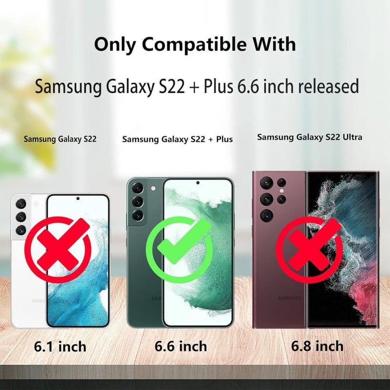 Samsung Galaxy S22 Plus 5G átlátszó, vékony védőtok (2022-es 6,55"-os modellhez)
