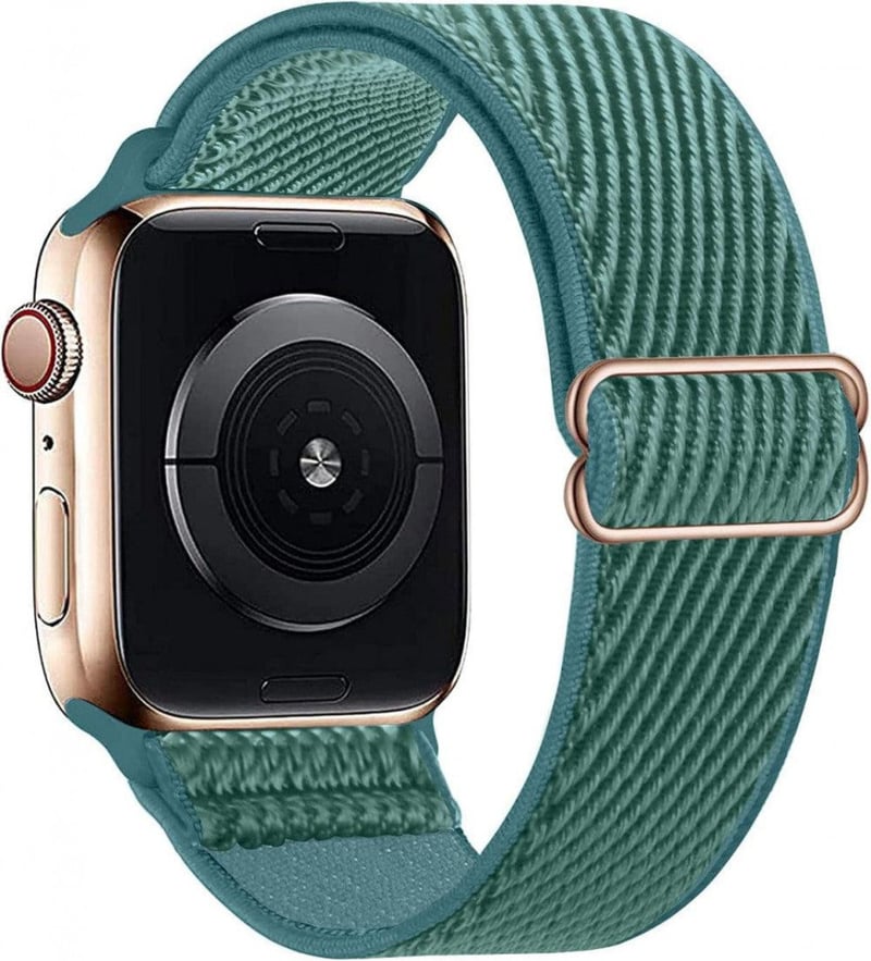 Apple Watch Ultra Ocean Szilikon Sportszíj 38-41mm - Fenyőzöld