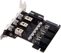 JSER 3 Portos HDD Kapcsoló Alacsony Profilú Tartóval - Felújított 3