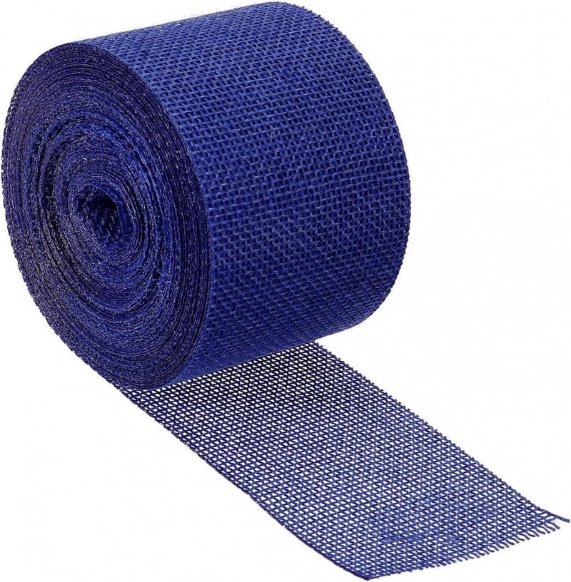 Kék Leinen Szalag 2" x 11 Yard - DIY Csomagolóanyag