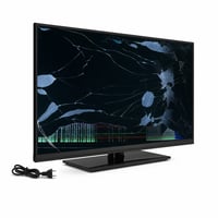 Toshiba 40LV3563DG 40 colos Full HD Smart TV 1920x1080 HDR WiFi Alexa — hibás, alkatrésznek: sérült kijelző (állapot: lásd a 2. képet) 1
