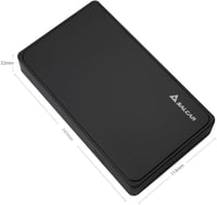 Salcar USB 3.0 külső merevlemez ház 3,5" SATA SSD és HDD-hez, 12V 2A tápegységgel 4