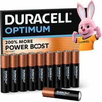 Alkalické mikrotužkové batérie Duracell Optimum AAA 1,5V LR03 MX2400 – balenie – súprava 9 ks 2
