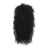 Fekete Mullet Paróka - 70-80-as Évek Retro Rock Punk Stílus 4