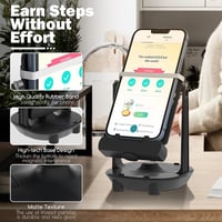 NEWZEROL ABZ036 Automata Lépésszámláló Rázógép Pokémon Go Játékhoz - Fekete Tartó Okostelefonokhoz és Poké Ball Plus-hoz 6