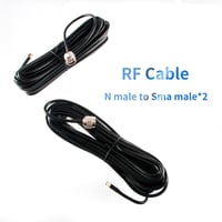 KASER 5G MIMO Kültéri Antenna N78 Sávhoz 3300-3800 MHz, 15dBi Erősítéssel, 10m Alacsony Veszteségű Kábellel, SMA/TS9 Adapterrel, 5G Routerek 5