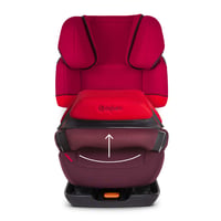 CYBEX Pallas S-Fix 2-in-1 Gyerekülés, ISOFIX Rögzítéssel, 9-36 kg, 9 Hónapos-12 Éves Korig, 11 Pozíciós Dönthetőség, Rumba Piros 2