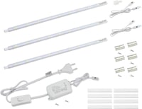 da LIGHT LED Szalagfény Konyhapult Világítás 5W 400lm Hideg Fehér 3x26cm Bővíthető 1