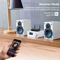 1Mii B03+ Bluetooth 5.3 Adapteradó-Vevő TV és Sztereóhoz, Hosszú Hatótáv 4