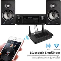 1Mii B03 Bluetooth 5.3 Adó-Vevő TV-hez, aptX HD, Optikai/AUX/RCA, 2 Fejhallgatóhoz 6