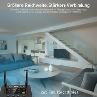1Mii B03Pro Bluetooth 5.3 adó-vevő 2 fejhallgatóhoz, HiFi adapter DAC-kal 5
