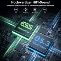 1Mii B03S Bluetooth 5.3 HiFi adapter USB-DAC optikai RCA AUX csatlakozóval 3