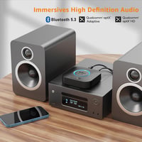 1Mii B06 Plus Bluetooth HiFi Vevő - Vezeték Nélküli Audio Adapter aptX HD/Adaptive Bluetooth 5.3 Technológiával, 3D Surround Hangzással, 50m 3