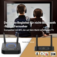 1Mii B06TX Bluetooth 5.2 adó TV-hez aptX HD és alacsony késleltetéssel, 2 fejhallgatóhoz 6