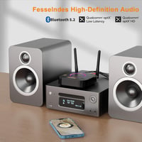 1Mii B06Ultra Bluetooth 5.2 vevő LDAC Hi-Res audiofil DAC-kal és aptX HD támogatással 4
