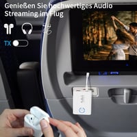 1Mii Bluetooth 5.3 adapter TV-hez, 2 az 1-ben adó-vevő, aptX HD vezeték nélküli audio 6