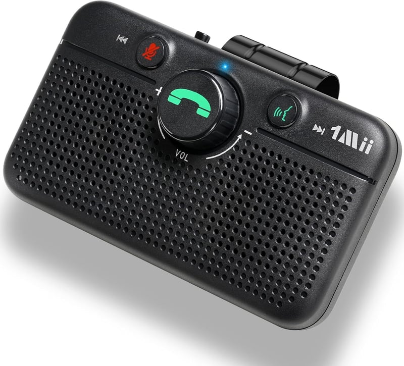 1Mii CarEcho MK02 Bluetooth autós kihangosító, 5W hangszóró, 35 órás akkumulátor