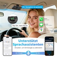 1Mii CarEcho MK02 Bluetooth autós kihangosító, 5W hangszóró, 35 órás akkumulátor 5