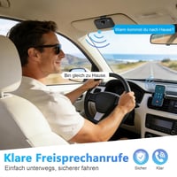 1Mii CarEcho MK02 Bluetooth autós kihangosító, 5W hangszóró, 35 órás akkumulátor 2